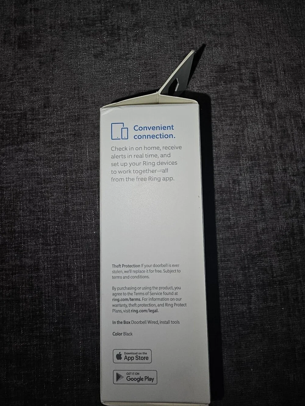 Ring video doorbell